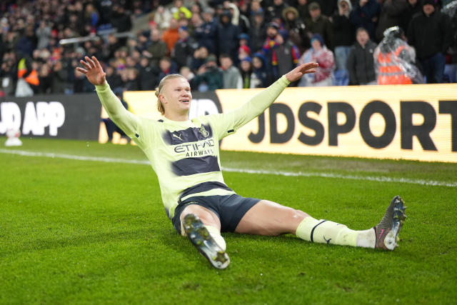 Manchester City 1-0 Crystal Palace, Haaland osuu pisteeseen